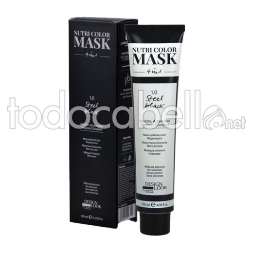 Design Look Nutri Color Mask 4 in 1 Steel Black 120ml