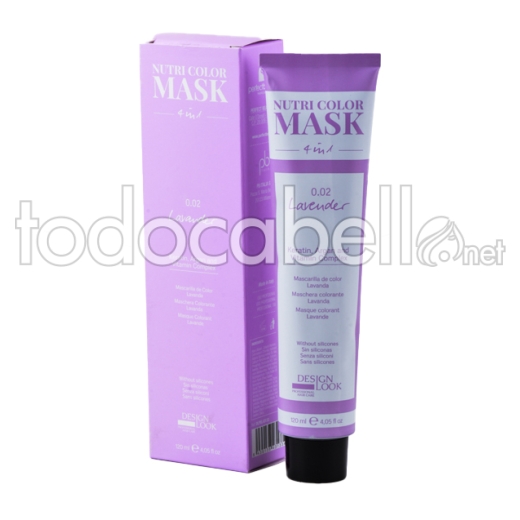 Design Look Nutri Color Mask 4 in 1 Lavander 120ml