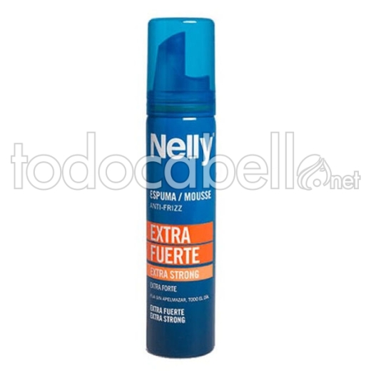 Nelly Espuma Anti Frizz Extra fuerte 75ml