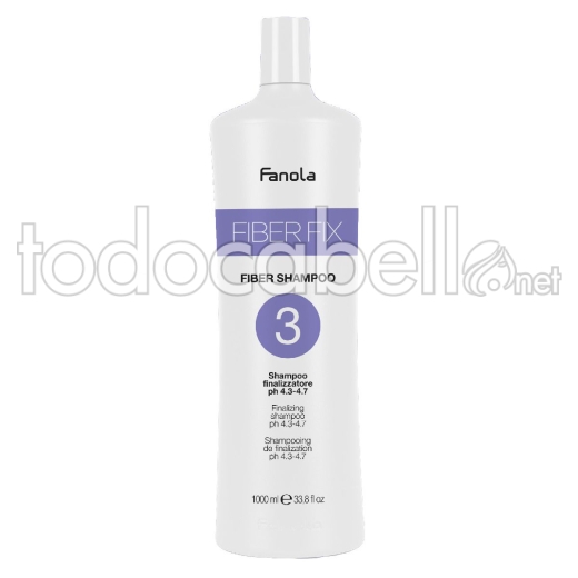 Fanola Fiber Fix Champú PH 4,3- 4,7. 1000ml