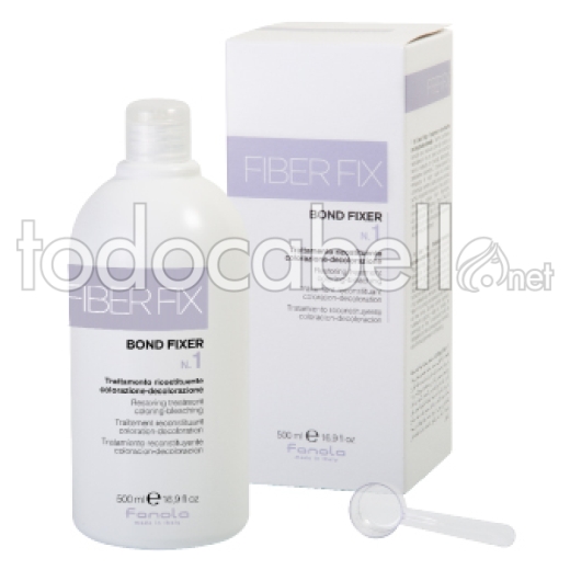 Fanola Fiber Fix Nº1  Bond Fixer Tratamiento Reconstructor 500ml