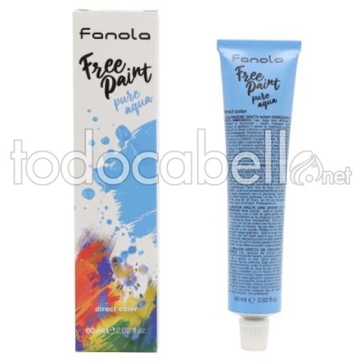 Fanola Free Paint Pure Aqua 60ml