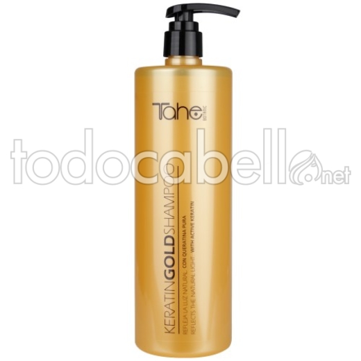 Tahe Champú Gold con Keratina Pura 1000ml