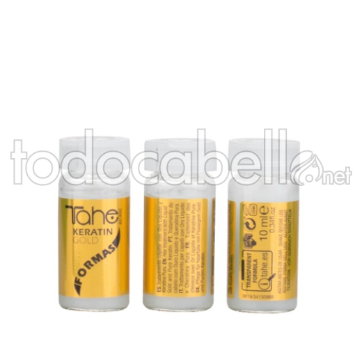 Tahe Botanic Ampollas Gold Formas Oro Líquido y Keranita Pura 10ml