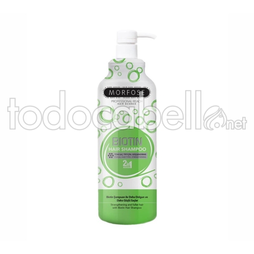 Morfose Hair Biotin Champú Green 1000ml