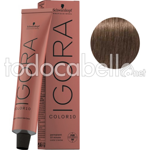 Schwarzkopf Tinte Igora COLOR10 6-00 Rubio Oscuro Natural Intenso 60ml