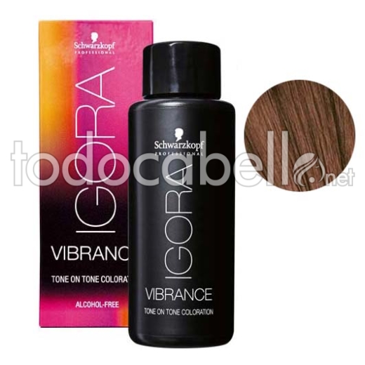 Schwarzkopf Tinte Demipermanente Igora Vibrance 6-6 rubio oscuro marrón  60ml