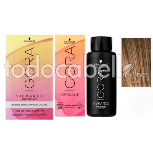 Schwarzkopf Tinte Demipermanente Igora Vibrance 7-0 Rubio Medio Natural 60ml