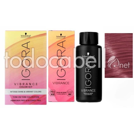 Schwarzkopf Tinte Demipermanente Igora Vibrance 9,5-98 Pastel Violeta Rojo 60 ml