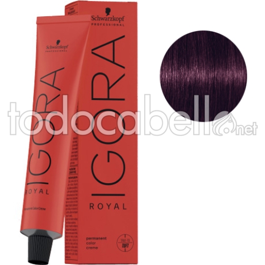 Schwarzkopf Tinte Igora Royal  Tono Mezcla Violeta