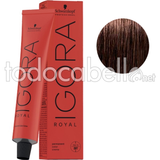 Schwarzkopf Tinte Igora Royal Rubio Oscuro Marrón