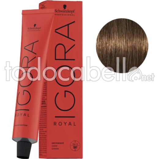 Schwarzkopf Tinte Igora Royal Rubio Oscuro Marrón Mate