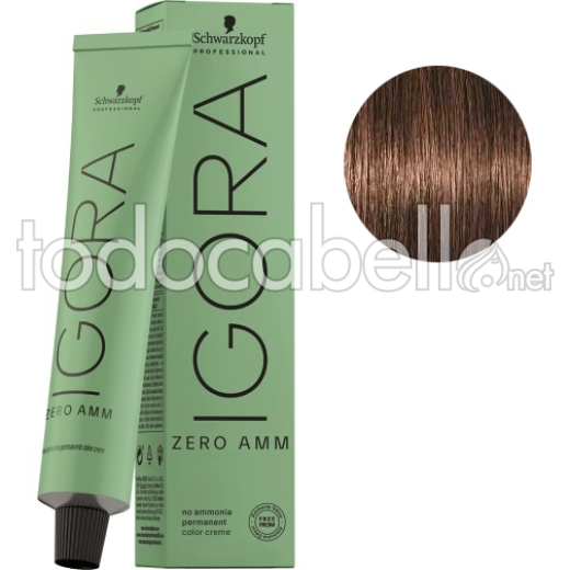 Schwarzkopf Tinte Igora ZERO AMM sin amoniaco 5-67 Castaño Claro Chocolate Cobrizo 60ml