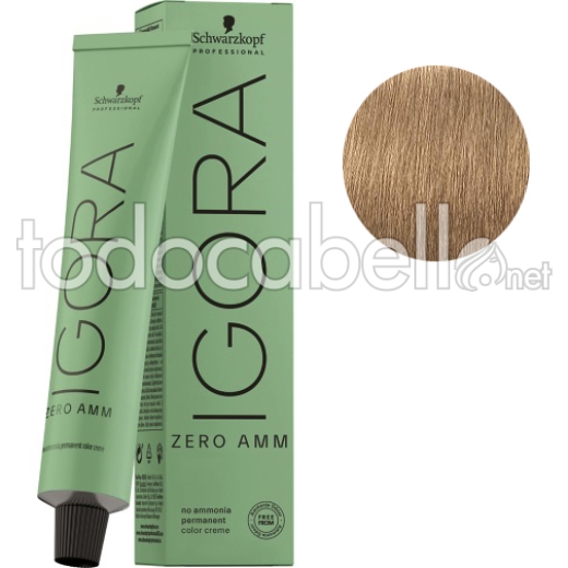 Schwarzkopf Tinte Igora ZERO AMM sin amoniaco 9-00 Rubio Muy Claro Natural Intenso 60ml