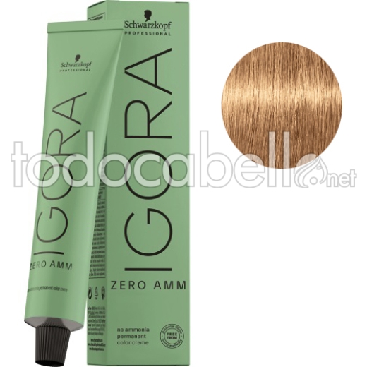 Schwarzkopf Tinte Igora ZERO AMM sin amoniaco 9-50 Rubio Muy Claro Dorado Natural 60ml