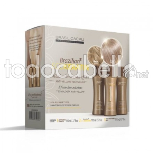 Brasil Eco Keratin tratamiento 3x110ml