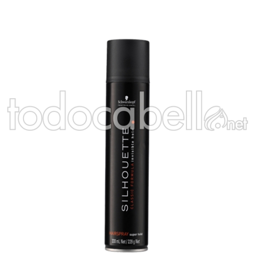 Schwarzkopf Silhouette Hairspray Pure. Laca de Fijación Extra Fuerte 300ml.