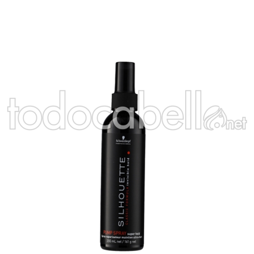 Schwarzkopf Silhouette PUMP SPRAY. Fijador extrafuerte 200ml