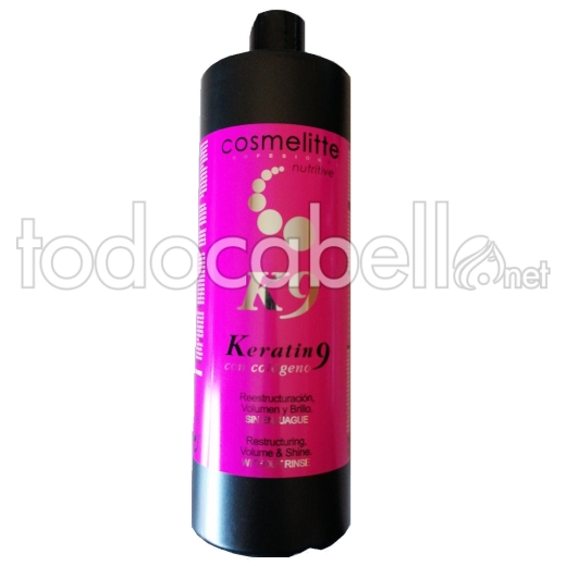 Cosmelitte K9 Keratin 9 con colágeno 1000ml.