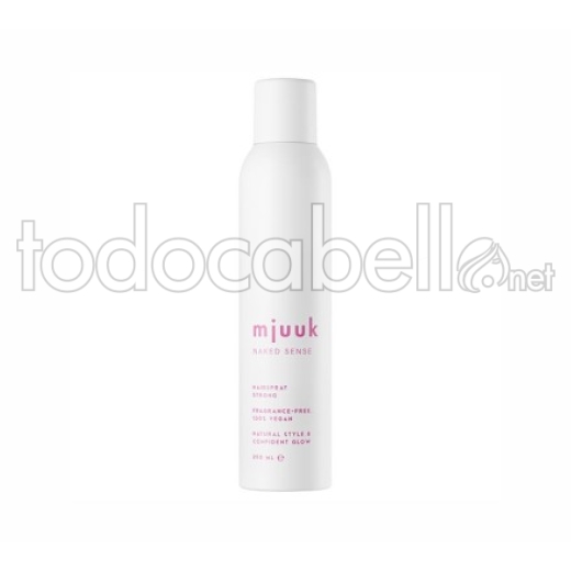 Mjuuk Naked Sense Hairspray Fuerte sin Fragancia 250ml