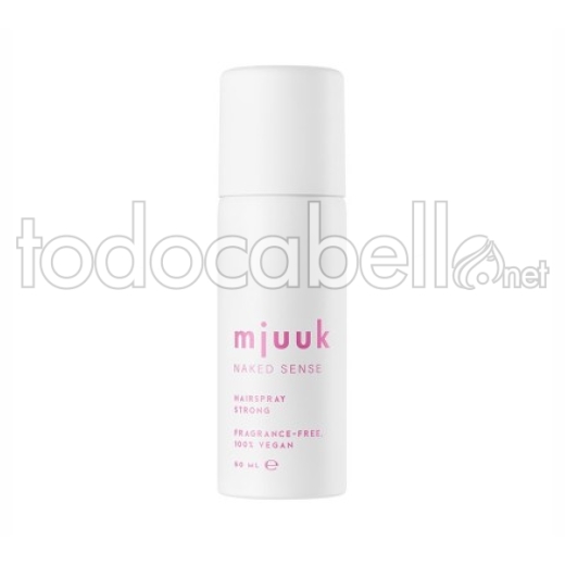 Mjuuk Naked Sense Hairspray Fuerte sin Fragancia 50ml