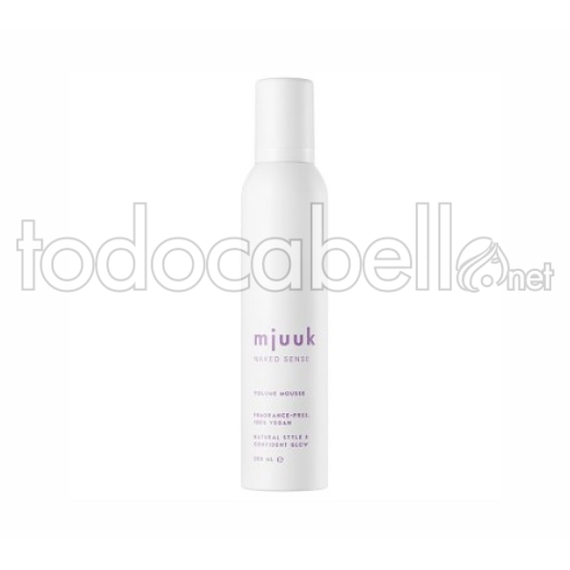 Mjuuk Naked Sense Espuma Volumen sin Fragancia 250ml