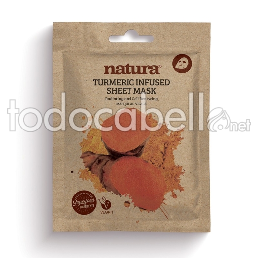 Beauty Pro Natura Mascarilla Turmeric Infused Sheet 22ml