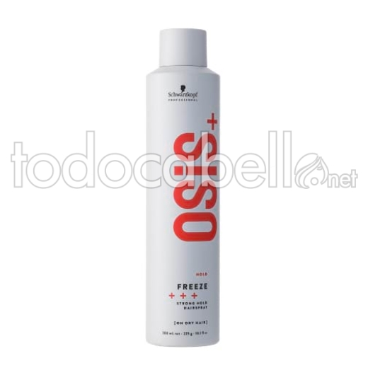 Schwarzkopf NEW Osis+  Freeze Laca de fijación fuerte 300ml.