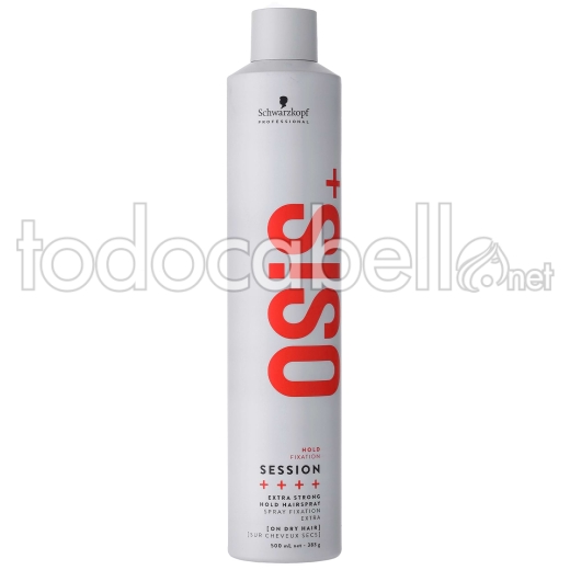 Schwarzkopf NEW Osis+ Session Laca de fijación extra fuerte 500ml.