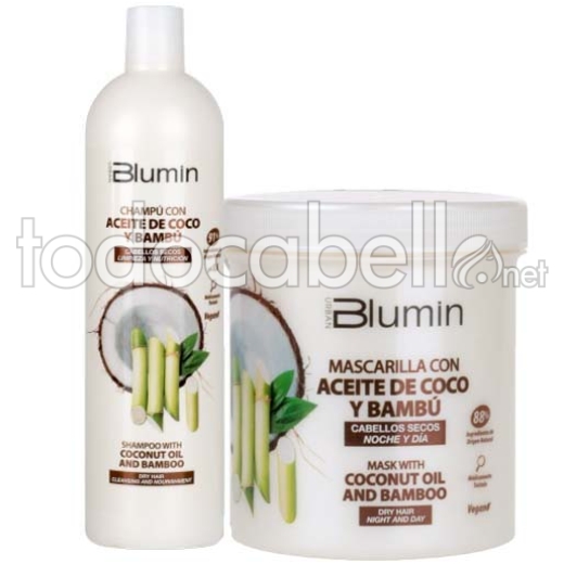 Blumin champu Aceite de Coco y Bambú