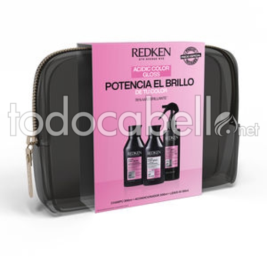 Redken Acidic Color Gloss Estuche 4 Pz