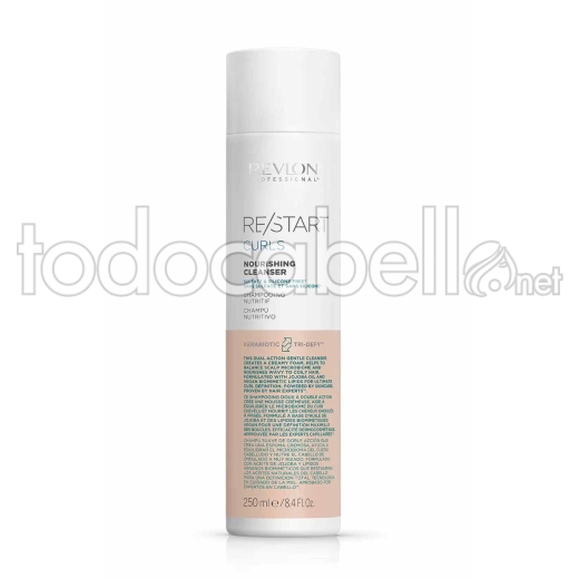 Revlon Re-Start Curls Champú nutritivo para rizos 250ml