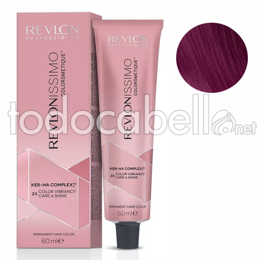 Revlon Tinte Revlonissimo Cromatics Vibrant Color C20 Violeta Berenjena 60ml.