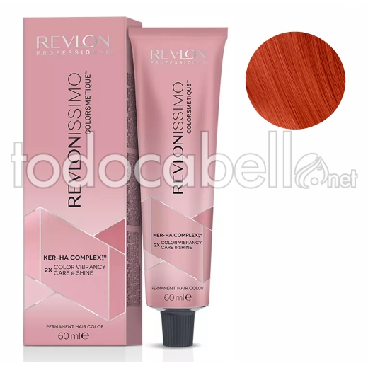 Revlon Tinte Revlonissimo Cromatics Vibrant Color C46 Rojo Mandarina 60ml.