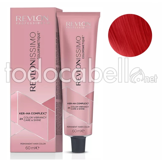 Revlon Tinte Revlonissimo Cromatics Vibrant Color C60  Rojo fuego 60ml.