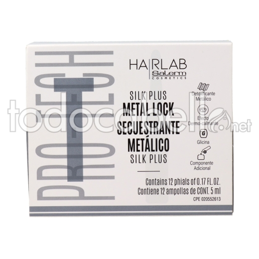 Salerm Hair Lab Silk Plus Secuestrante Metálico 12x5ml