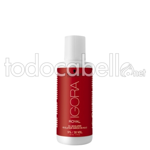 Schwarzkopf Oxigenada 9% 30vol. Loción Activadora Igora Royal 60ml