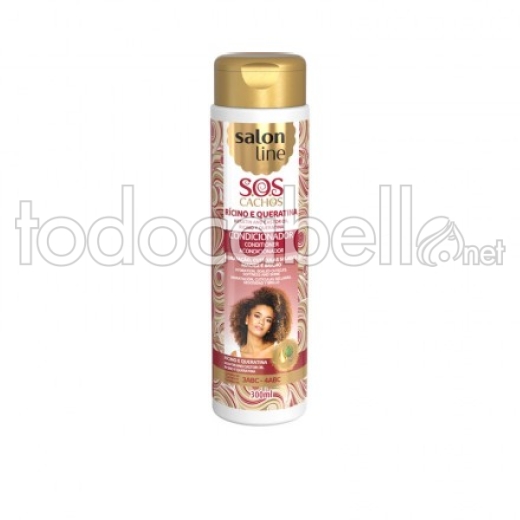 Salon Line SOS Acondicionador Keratina y Ricino 300ml