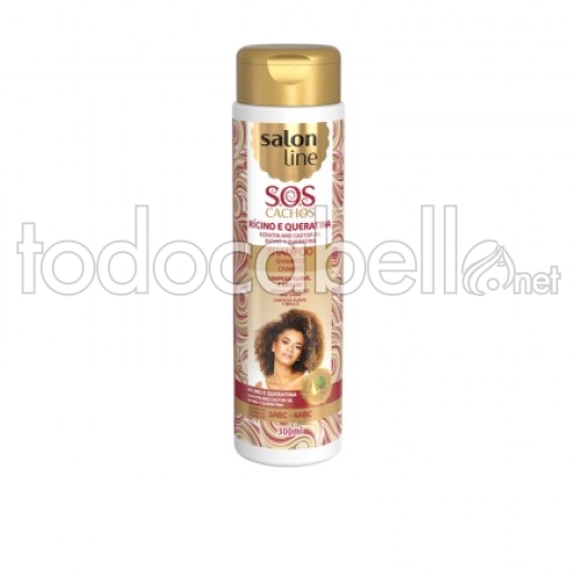 Salon Line SOS Champú Keratina y Ricino 300ml