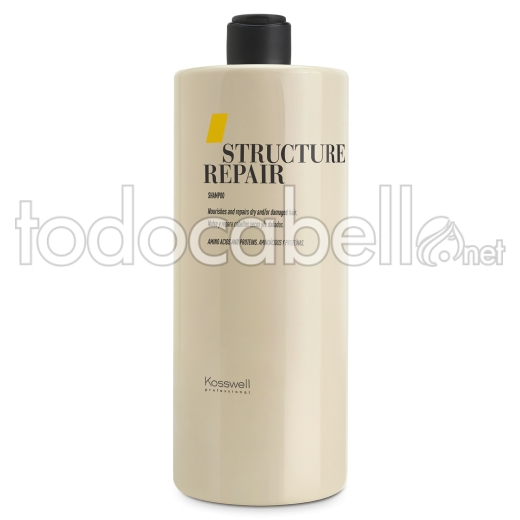 Kosswell SR Structure Repair Champú reparador  Cabello dañado 1000ml