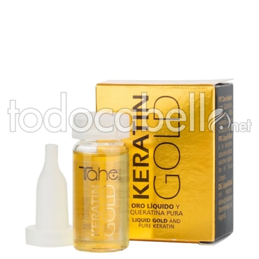 Tahe Ampolla Keratin Gold Oro Líquido 10ml