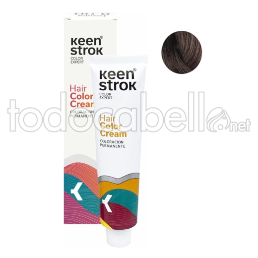 Keen Strok Tinte Color Keen 5.3 Castaño Claro Dorado 100gr