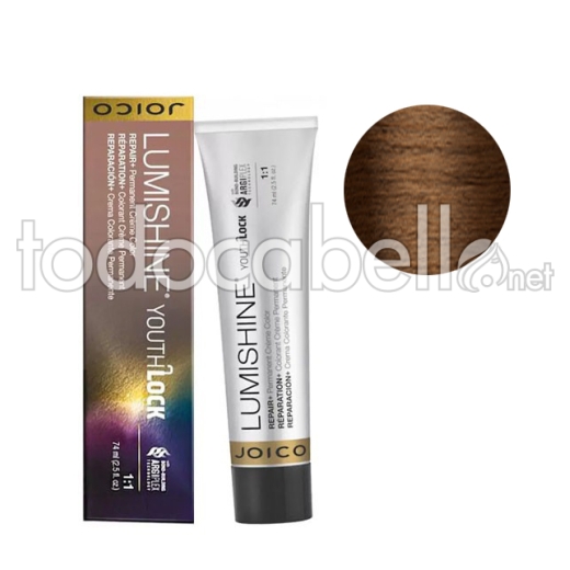 Joico Tinte Permanente Lumishine Youthlock 8NNG Rubio Claro Dorado 74ml