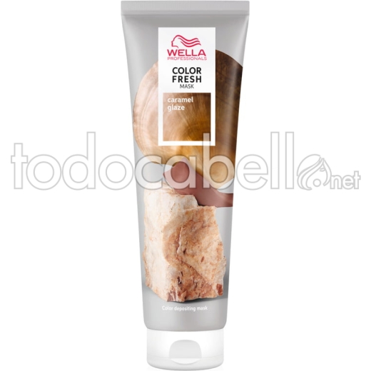 Wella Color Fresh Mask Caramel Glaze. Mascarilla de color 150ml