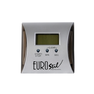 Eurostil Reloj Cuadrado Digital Con Soporte E Iman