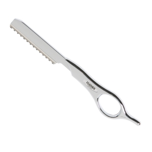 Eurostil Navaja Feather Short Silver Styling Razor