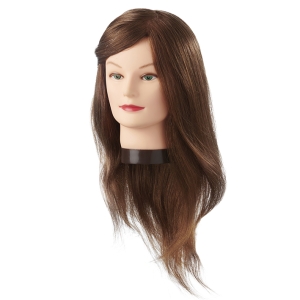 Eurostil Cabeza Maniquí Jenny 45-50 cm pelo natural