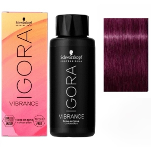 Schwarzkopf Tinte Demipermanente Igora Vibrance 0-89 Potenciador concentrado Rojo Violeta 60ml