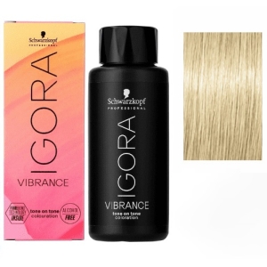 Schwarzkopf Tinte Demipermanente Igora Vibrance 10-5 Matizador Suave Dorado 60ml