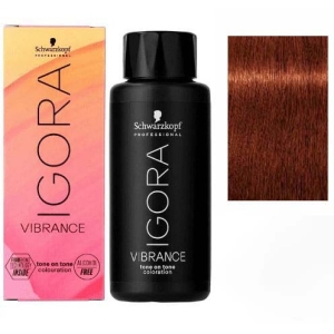 Schwarzkopf Tinte Demipermanente Igora Vibrance 6-78 rubio oscuro cobrizo rojo 60ml